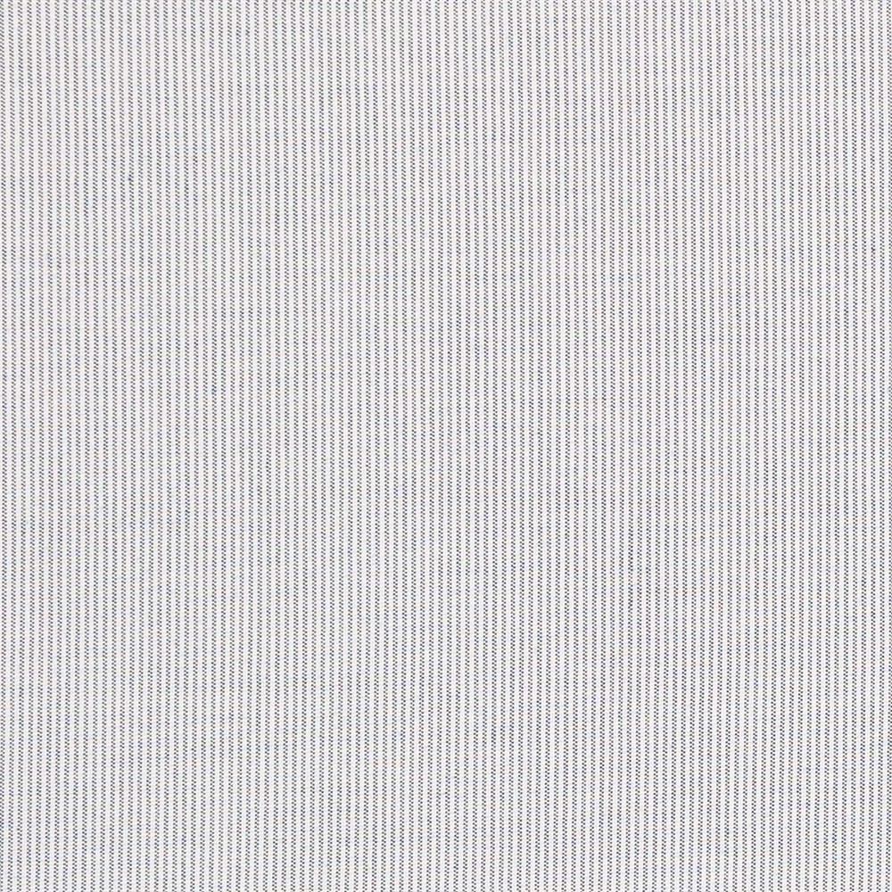 Clemence Sea Breeze Striped Sunbrella White Iron Outdoor Dining Chair - Set of 2|