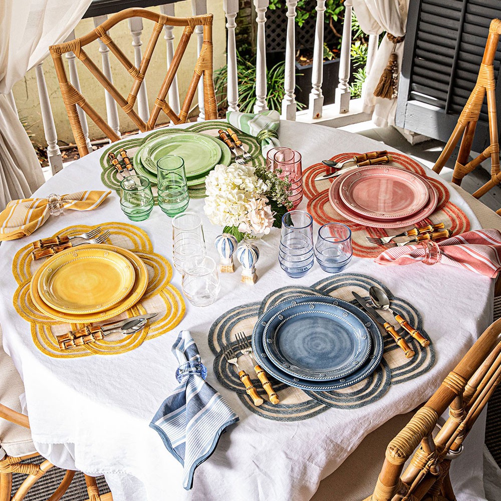 Juliska Berry & Thread French Country Seagrass Melamine Salad