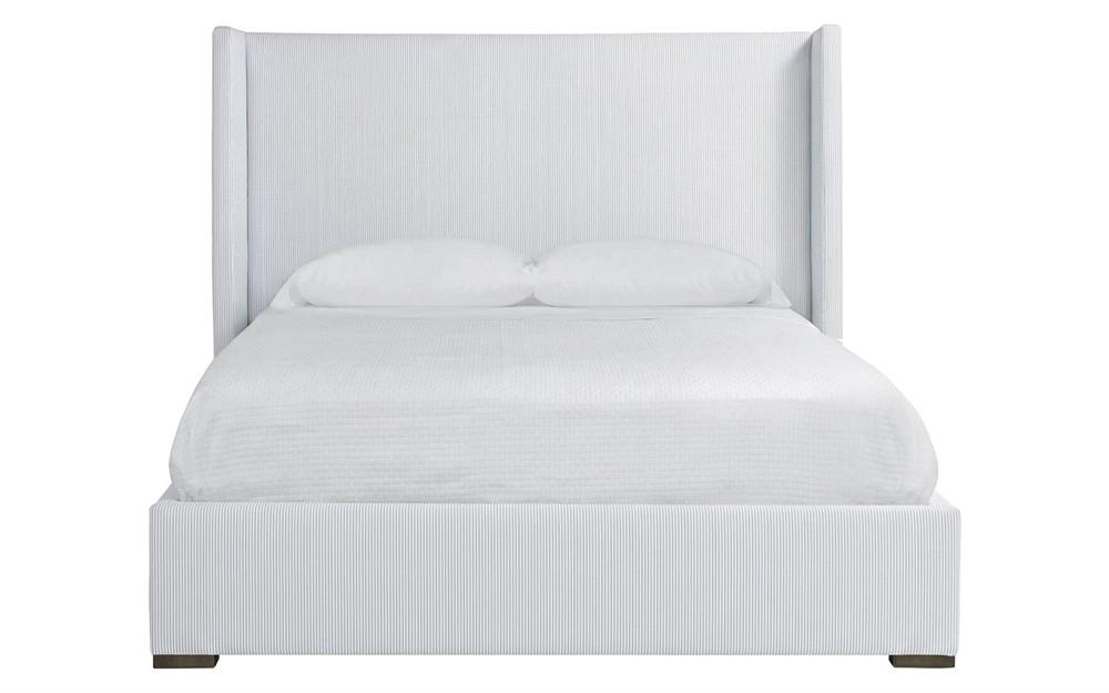 Rhodes Sea Breeze Sunbrella Interiors Stripe Bed - Queen|