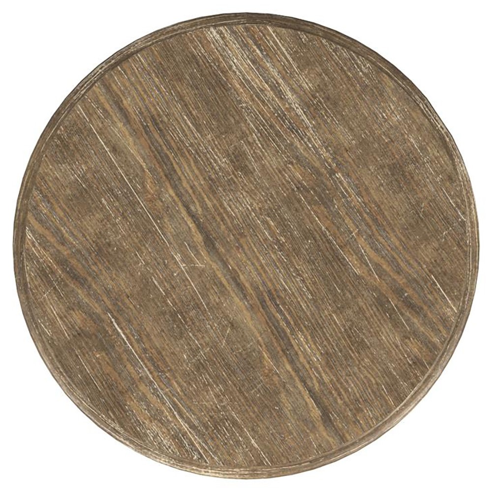 Massimo Updated Traditional Brown Pine Wood Drink Table|