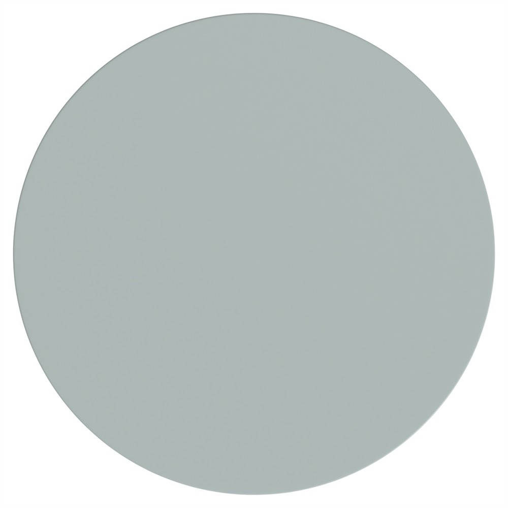 Eren Updated Traditional Blue Wood Scalloped Round Dining Table - 60"|