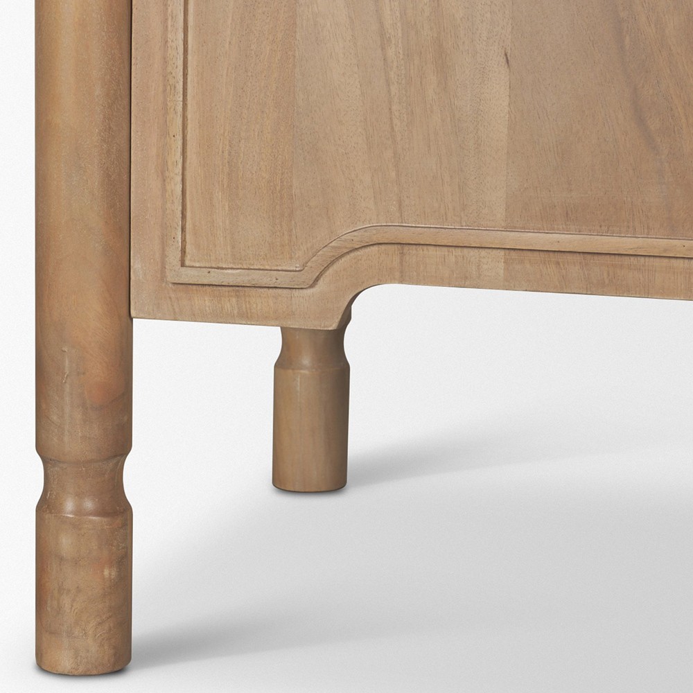 Joffrey Updated Traditional Brown Wood Bookcase|