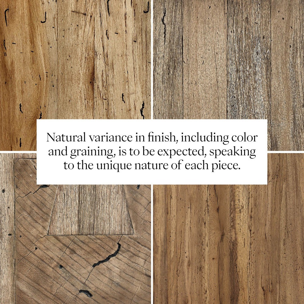 Oliver Rustic Lodge Brown Oak Rectangular Coffee Table|