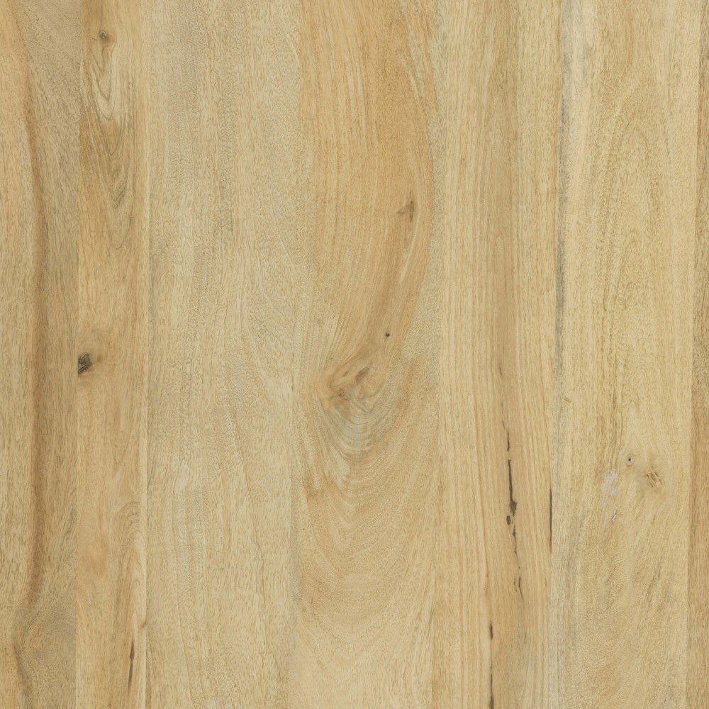 Daley Coastal Beach Natural Mango Round Coffee Table|