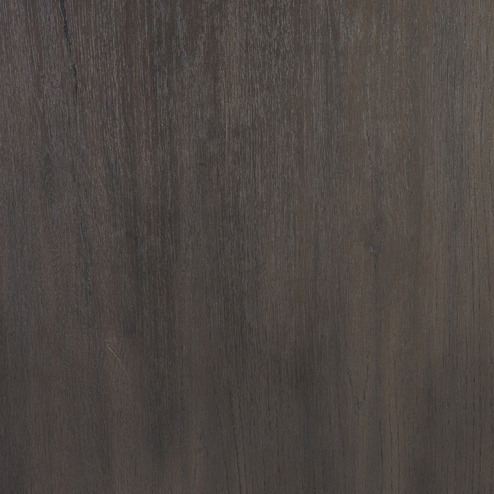 Riacan Modern Classic Black Oak Round Coffee Table|