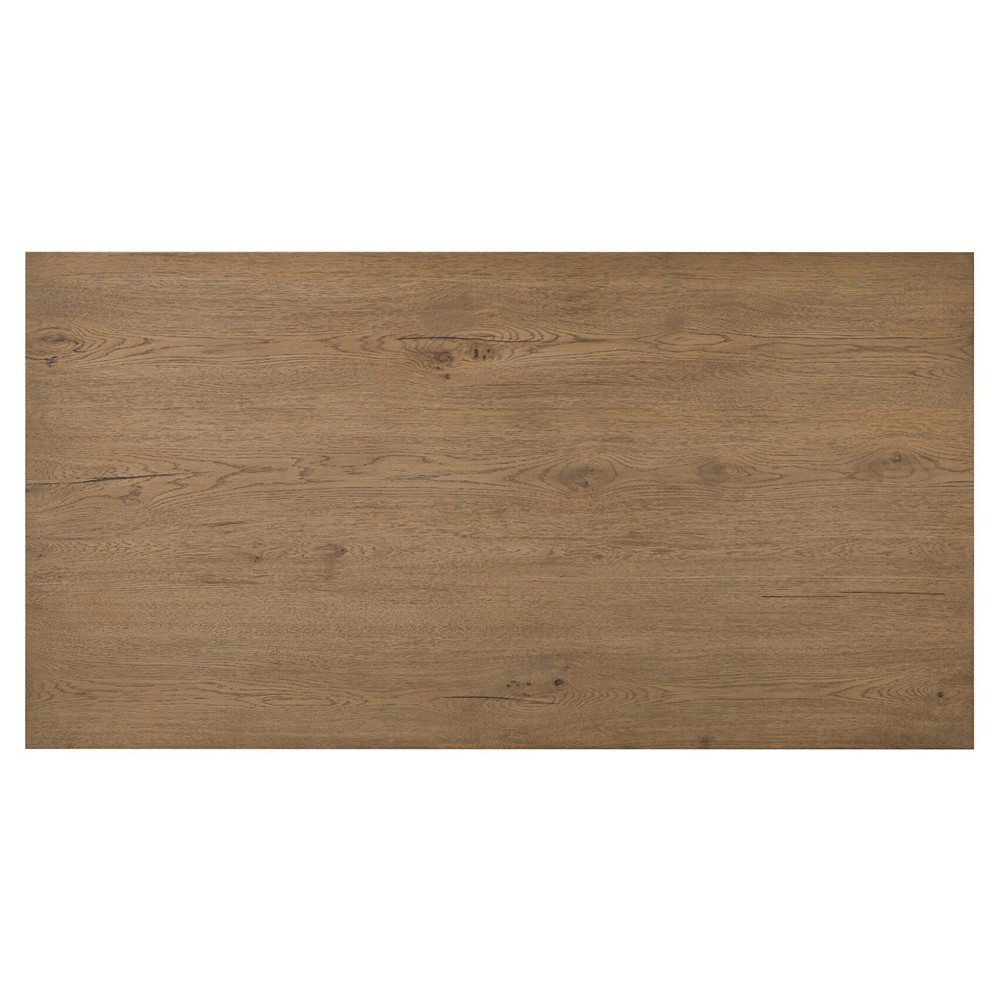 Jonathan Rustic Lodge Light Brown Oak Rectangular Coffee Table|