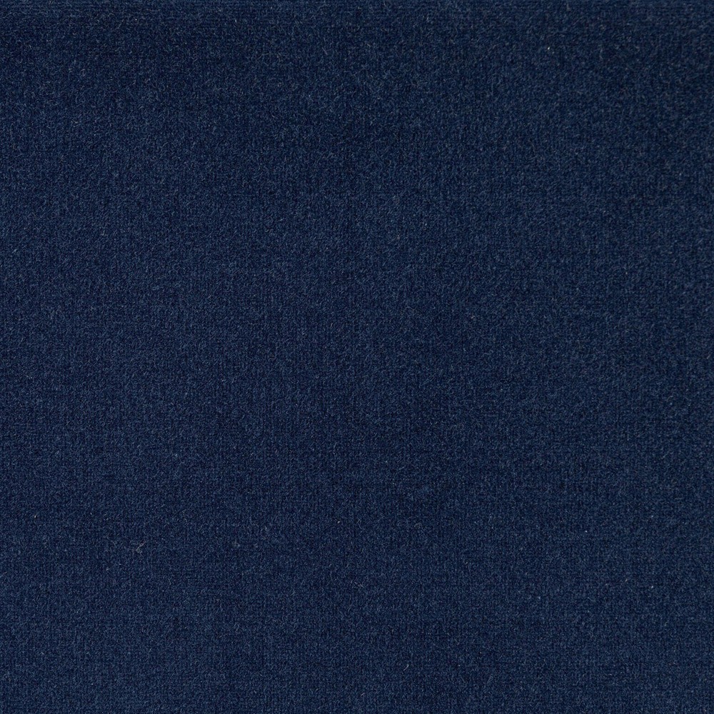 Celeste Rustic Lodge Dark Blue Velvet Brown Wood Tufted Sofa - 90"|