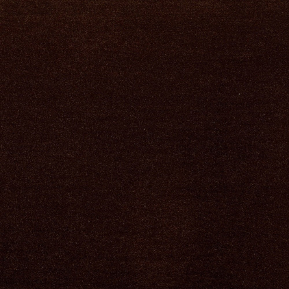 Paola Mid Century Vintage Dark Brown Velvet Wing Lounge Chair|