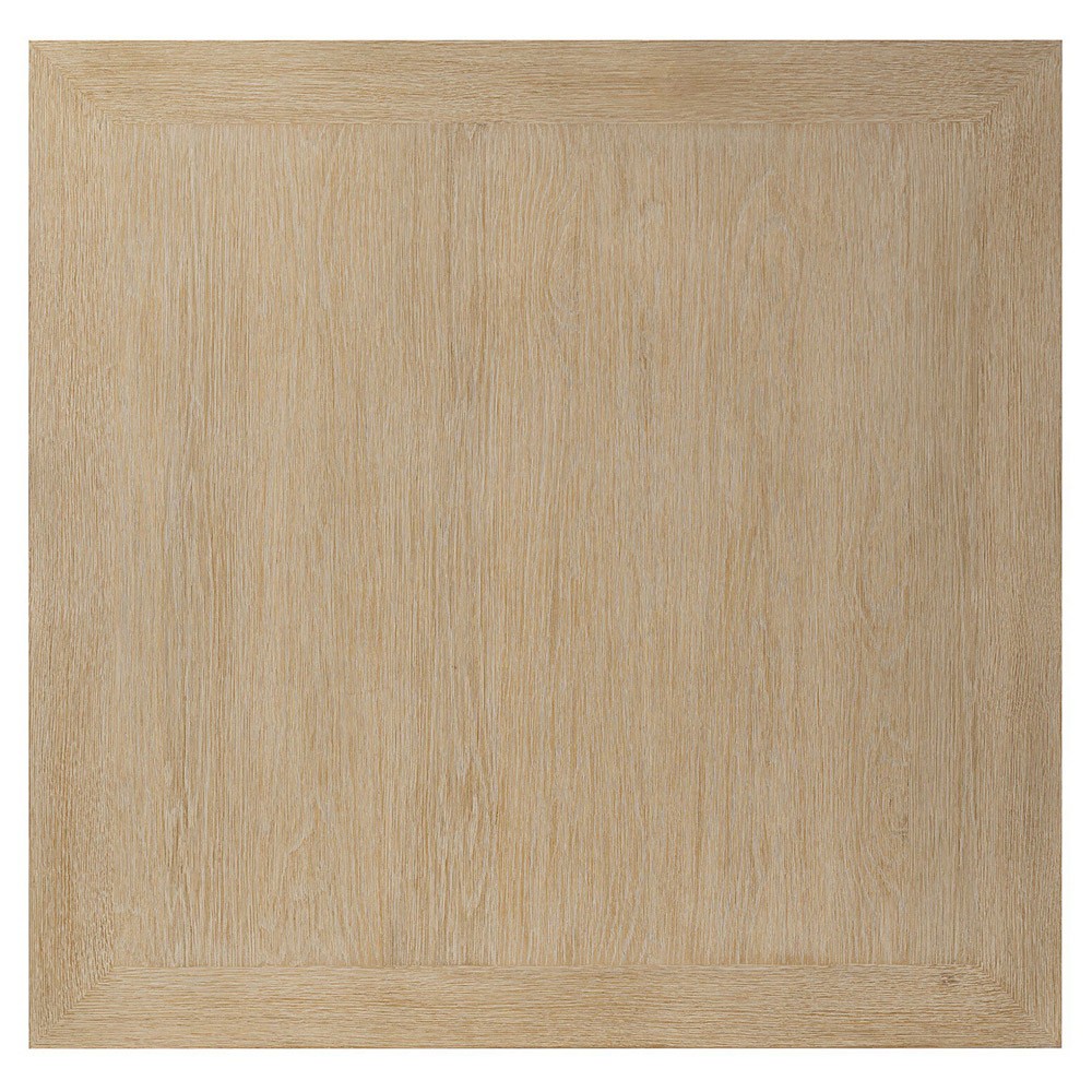 Tahoma Modern Classic Bleached Oak Square Coffee Table|