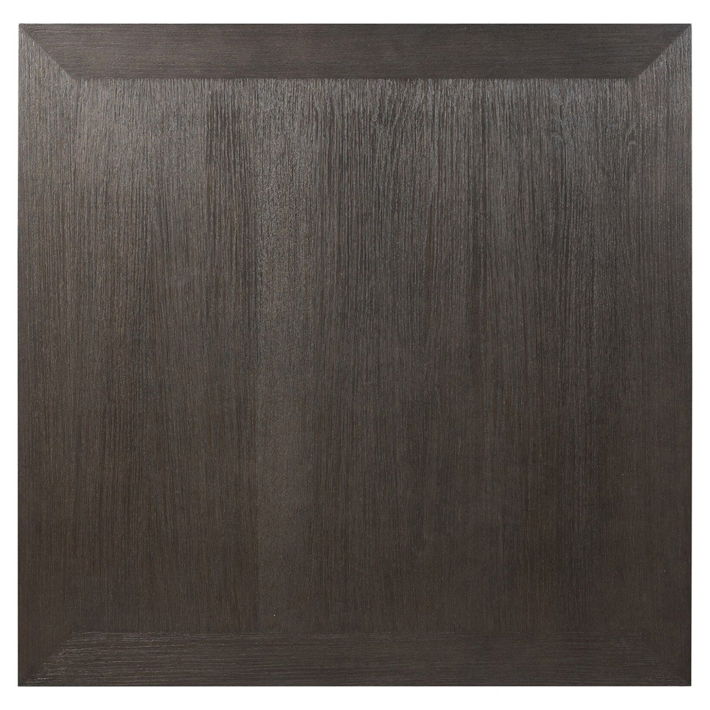 Tahoma Modern Classic Dark Brown Oak Square Coffee Table|