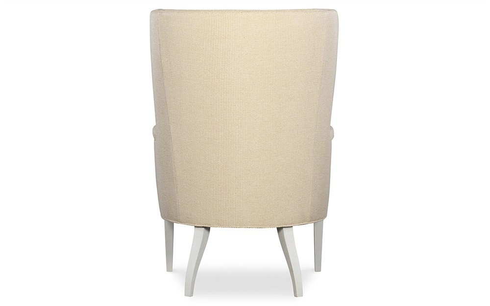 Ralph Willow Green Toile Wing Chair|