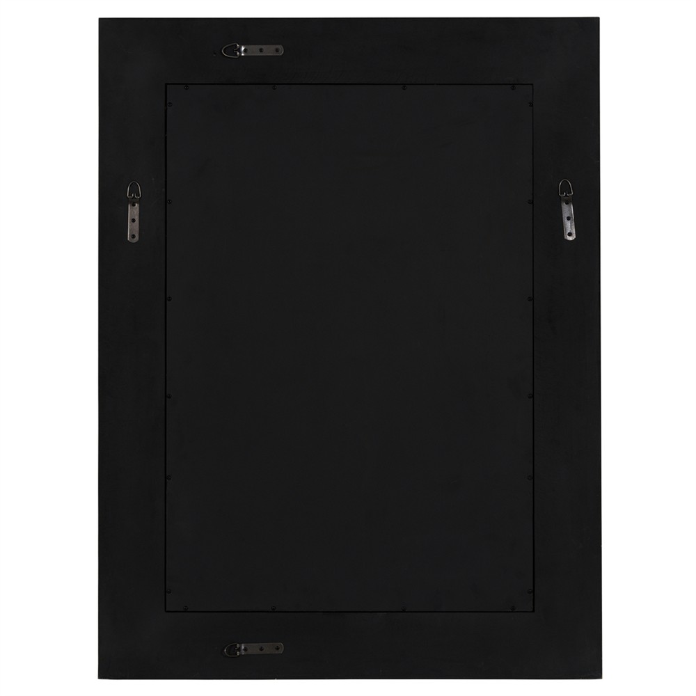 Alistair Updated Traditional Gold Rectangular Beveled Wall Mirror|