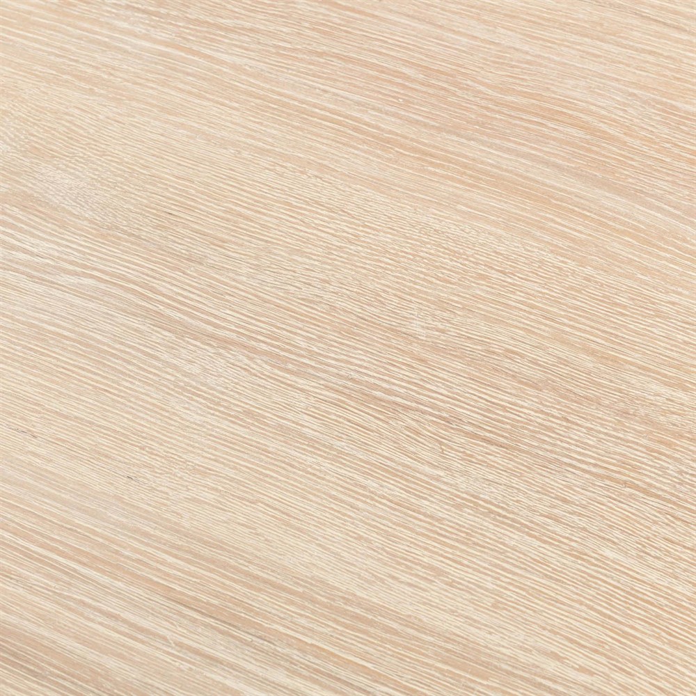 Velle Coastal Beach Cream Washed Oak Square End Table|