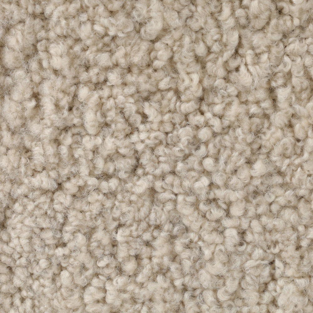 Jessie Modern Classic Beige Shearling Sofa - 84"|