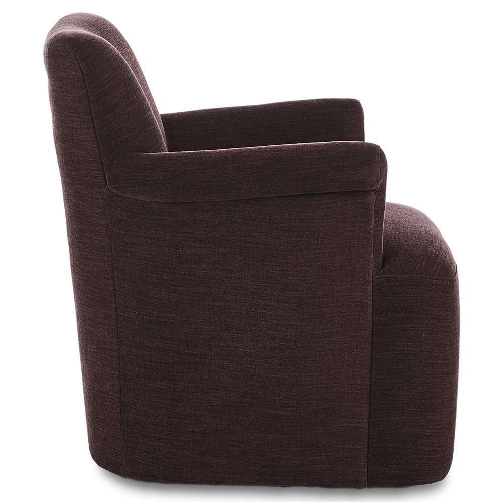 Camellia Laughlin Plum Swivel Chair|