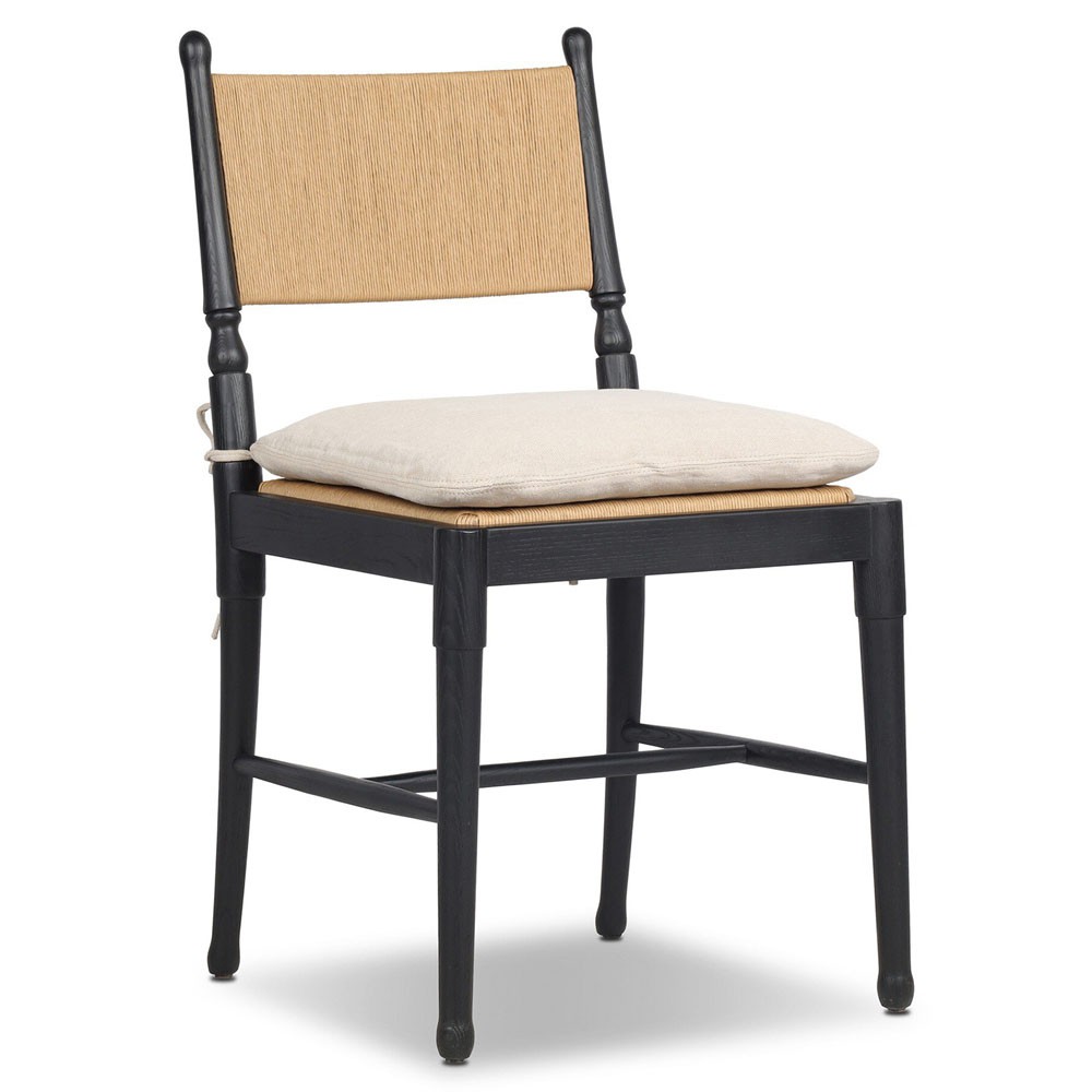 Fayth Broadway Dune Stained Black Ash Dining Chair|