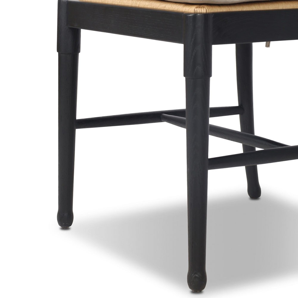 Fayth Broadway Dune Stained Black Ash Dining Chair|