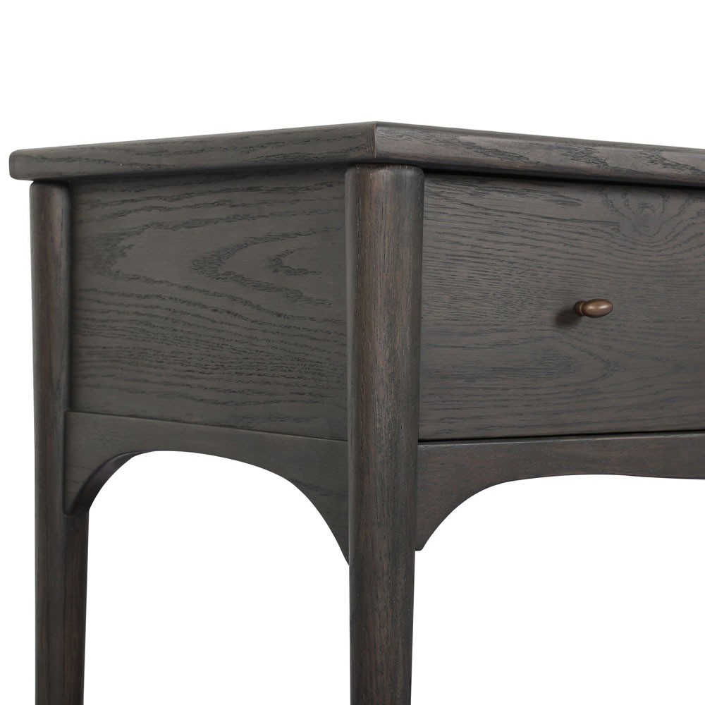 Lizzy Smoked Black Oak Nightstand|