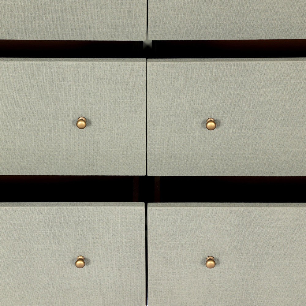 Paula Laurel Sage Linen Double Dresser|