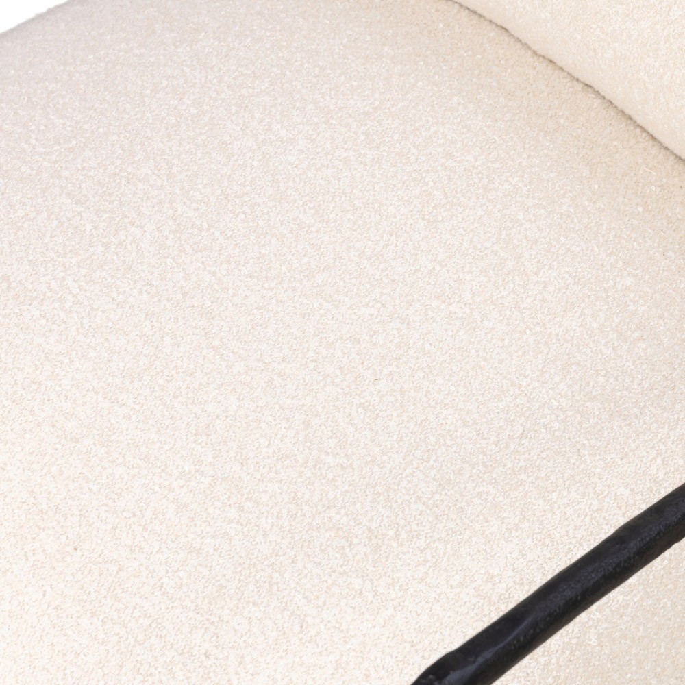 Tarah Crete Sand Arm Chair|