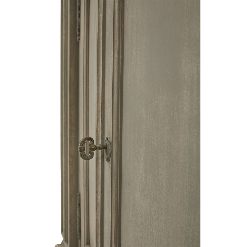 Picardy French Country Antique Grey Wood Sideboard Wide (Over 75