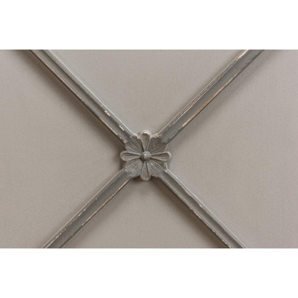 Rafaela French Country Grey Reclaimed Pine Wood Armoire|