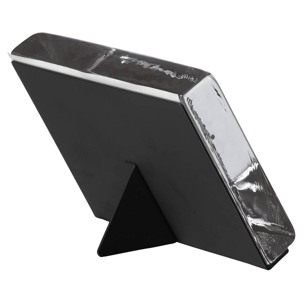 Simon Pearce Modern Classic Woodbury Horizontal Glass Photo Block Frame - 4x6|