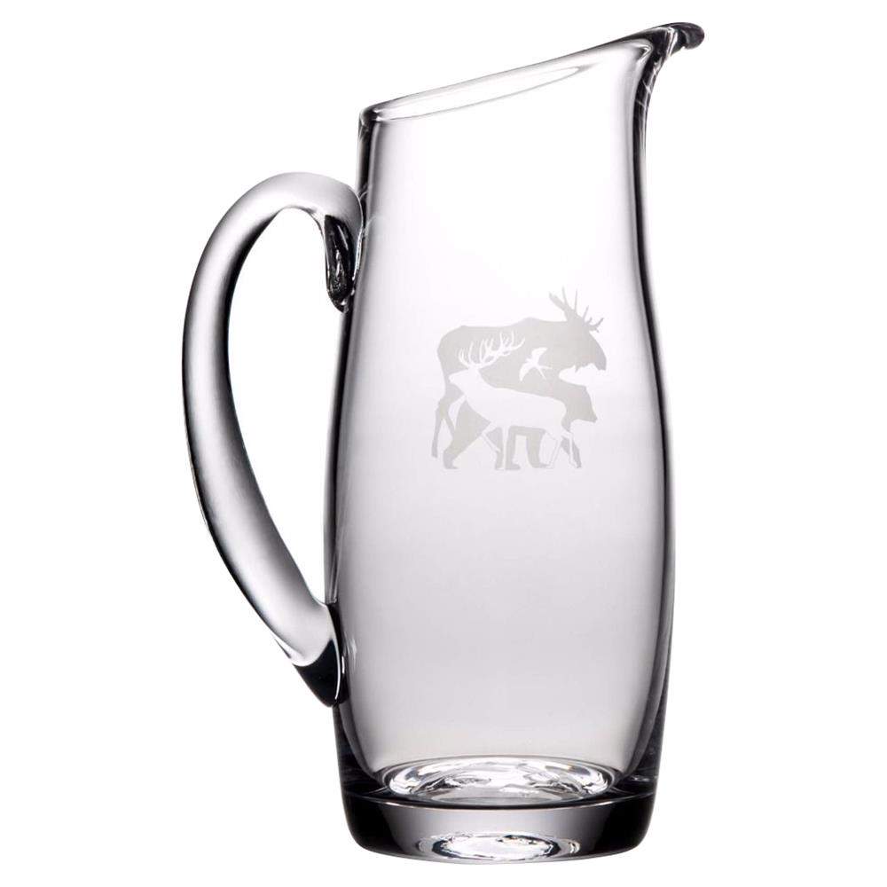 Simon Pearce Modern Classic Addison Glass Pitcher - Large|