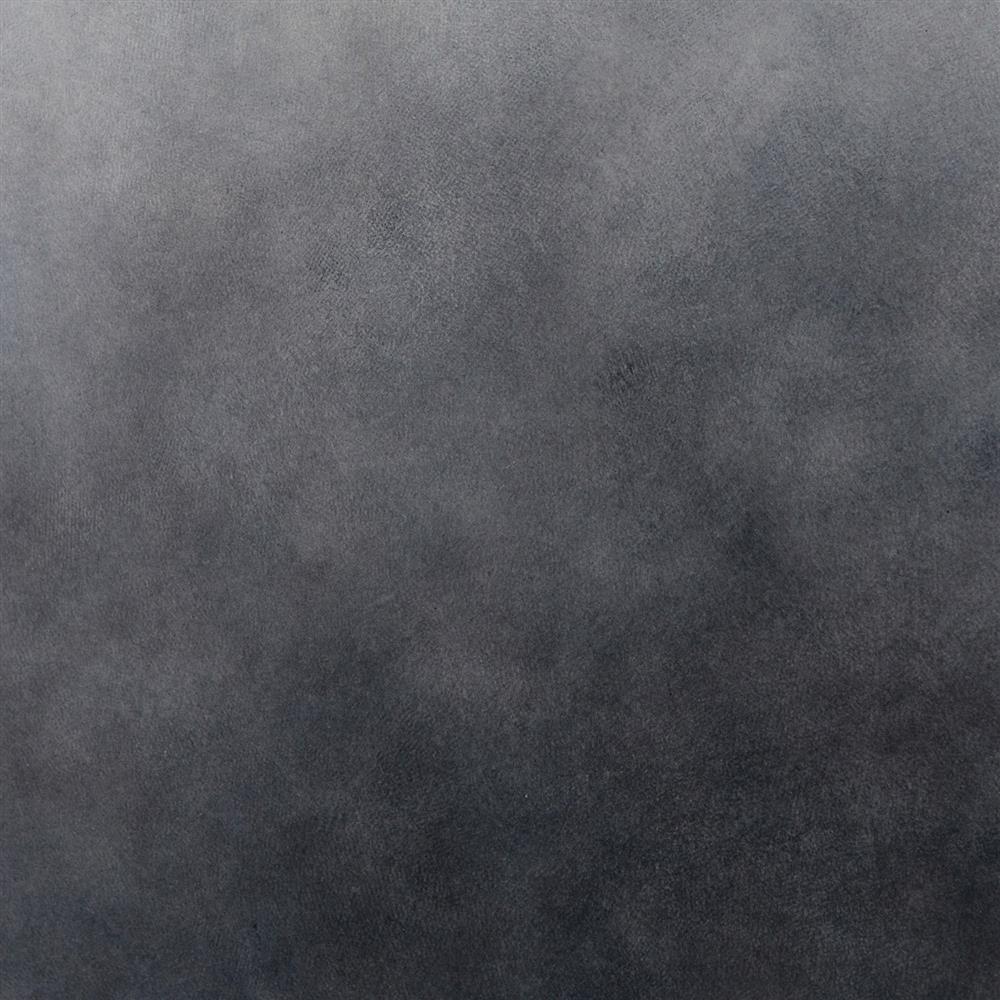 Asher Modern Classic Indigo Ombre Concrete Round Outdoor Coffee Table - Large|