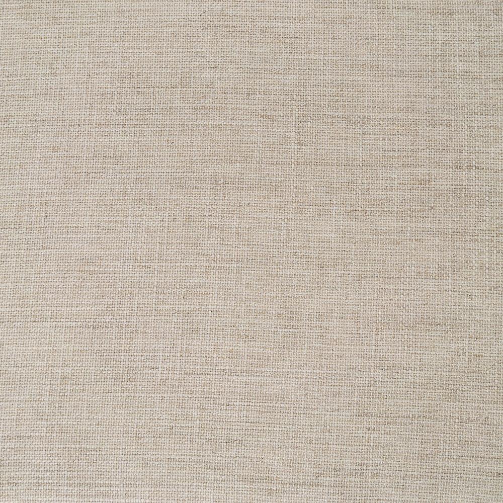 George Mid Century Beige Upholstered Black Oak Wood Ladder Back Dining Chair|