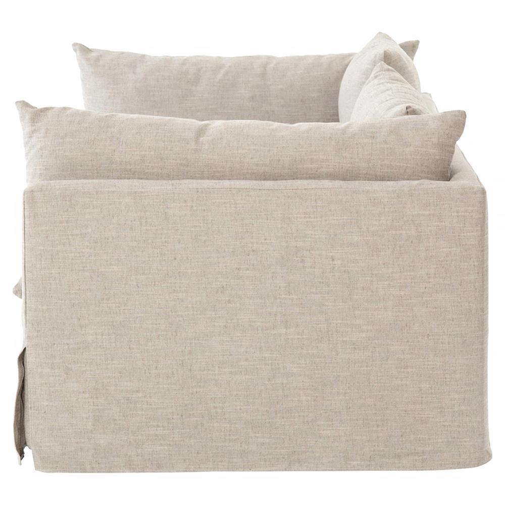 Alexa Modern Classic Beige Performance Slipcovered Daybed|