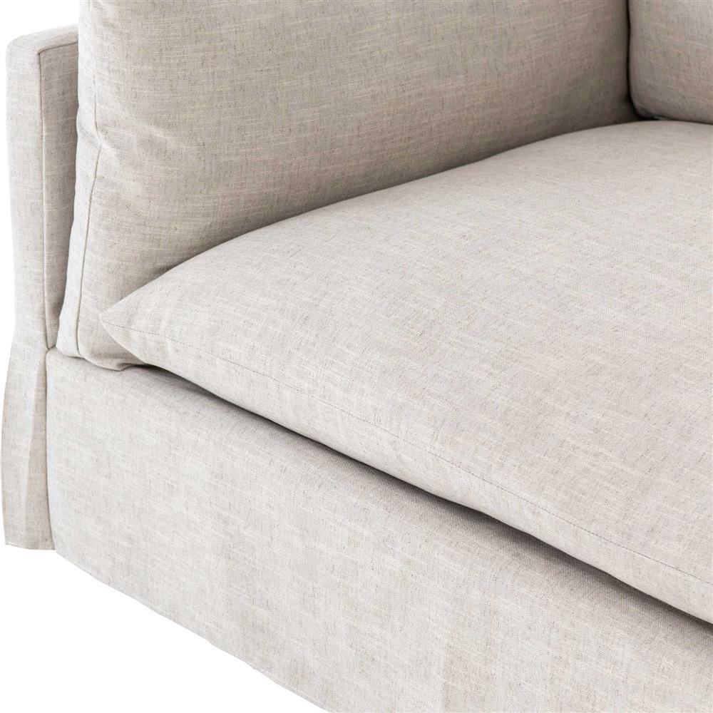 Alexa Modern Classic Beige Performance Slipcovered Daybed|