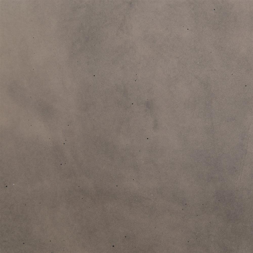 Jeremy Modern Classic Grey Concrete Round Outdoor Drum Coffee Table|