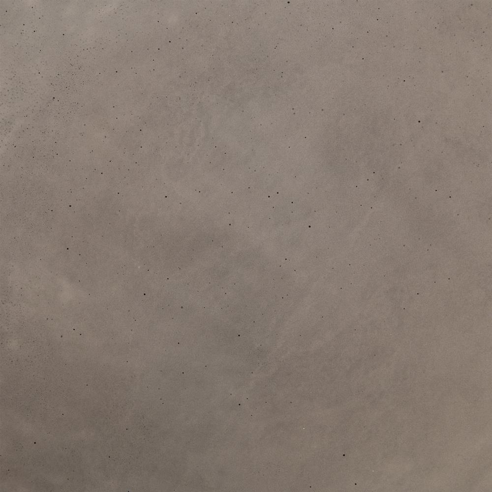 Jeremy Modern Classic Grey Concrete Round Outdoor Drum End Table|