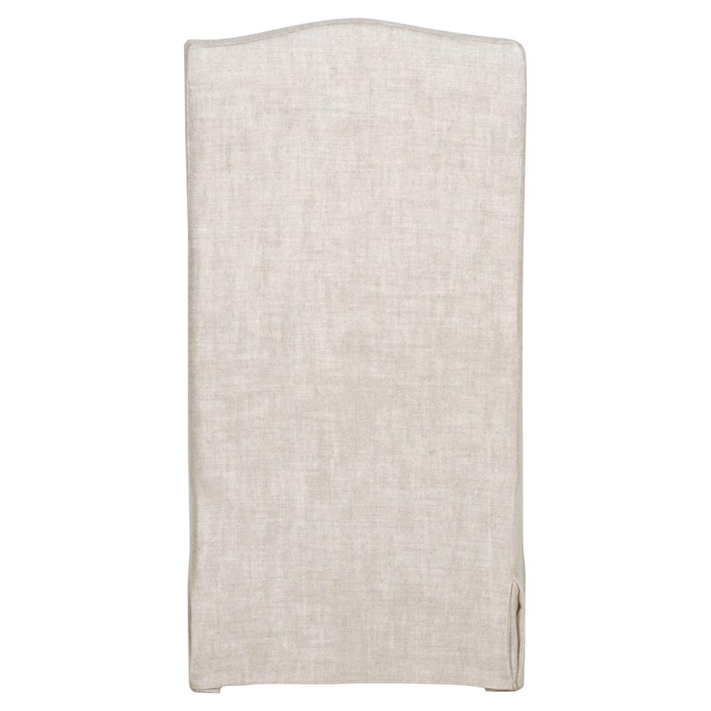 Carrie Modern Beige Upholstered Slipcovered Dining Parsons Side Chair - Set of 2|