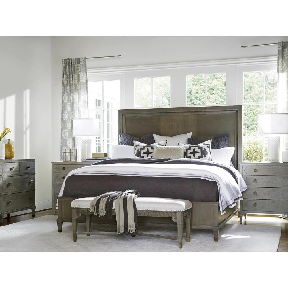 Smith French Country Light Brown Wood 4 Drawer Bachelor Chest|