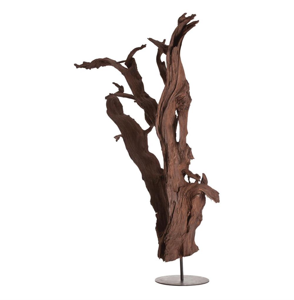 Kazu Root Mangrove Tree Iron Floor Sculpture|