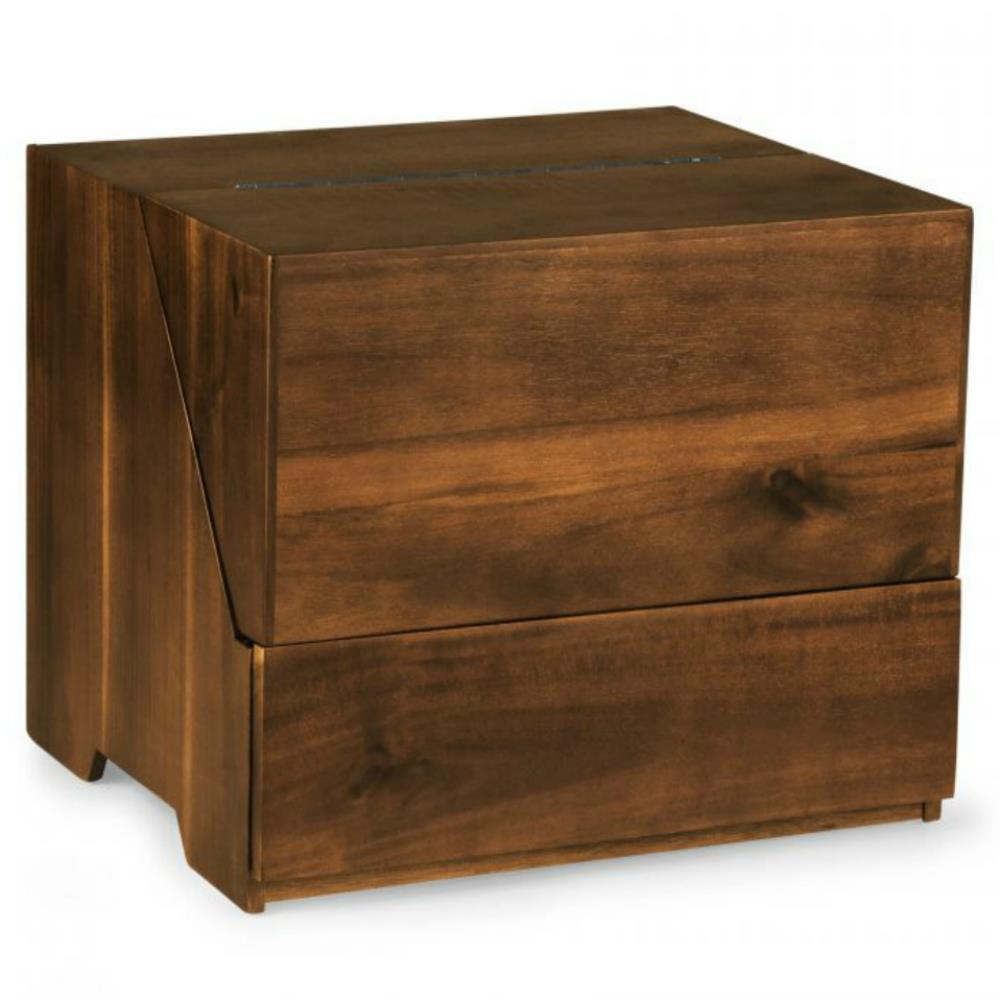 James Modern Classic Acacia Wood Cocktail Bar Set Box|