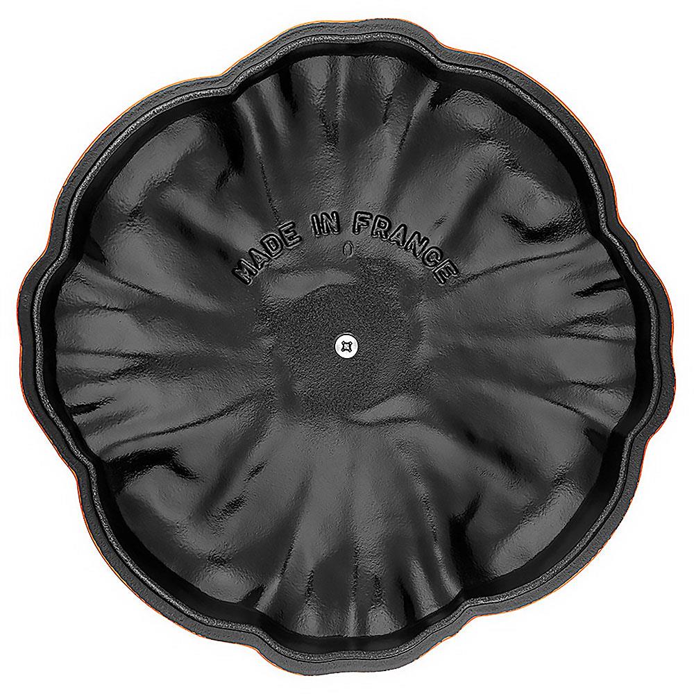 Staub Orange Cast Iron Pumpkin Cocotte Pot - 3.65 Quart|
