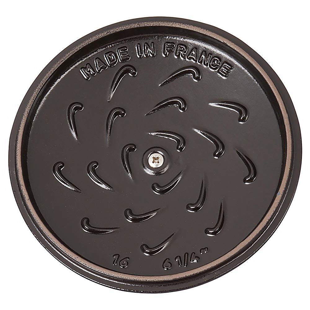 Staub Graphite Grey 1.6 Quart Cast Iron Rice Cocotte Pot|