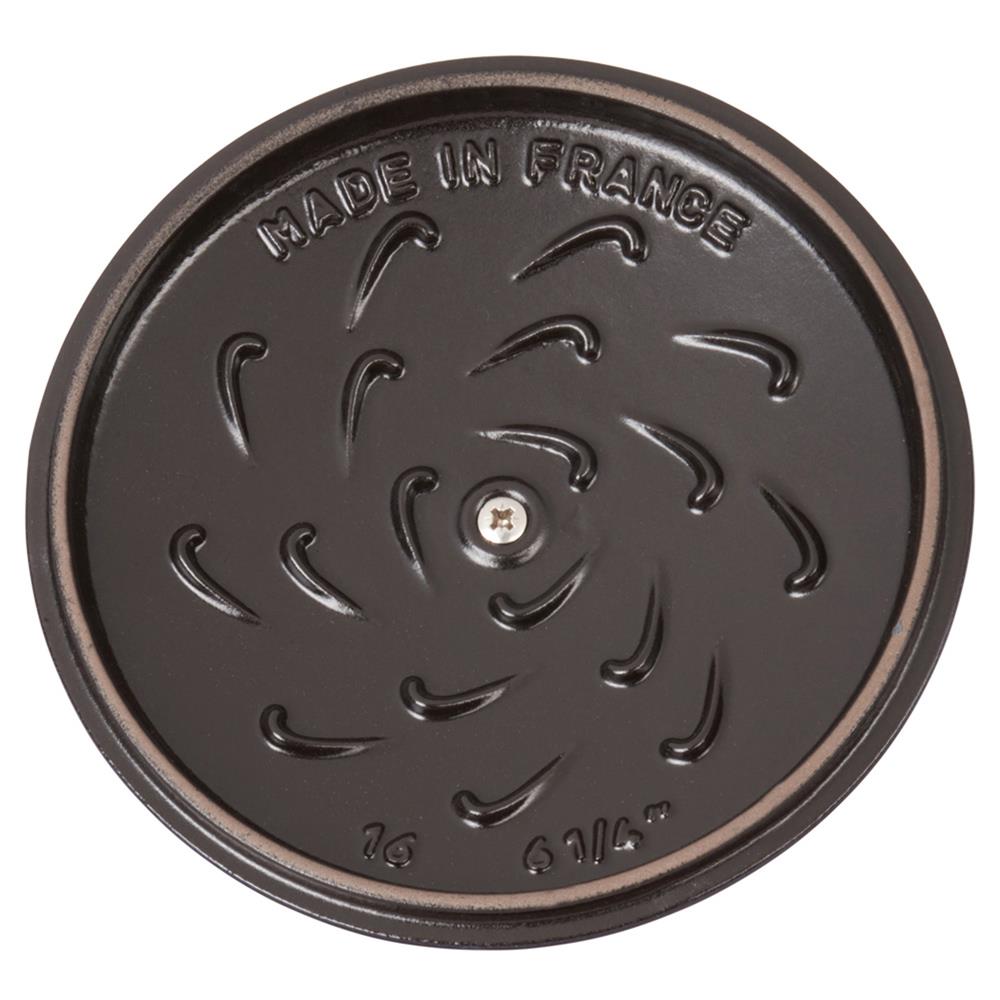 Staub Dark Blue 1.6 Quart Cast Iron Rice Cocotte Pot|