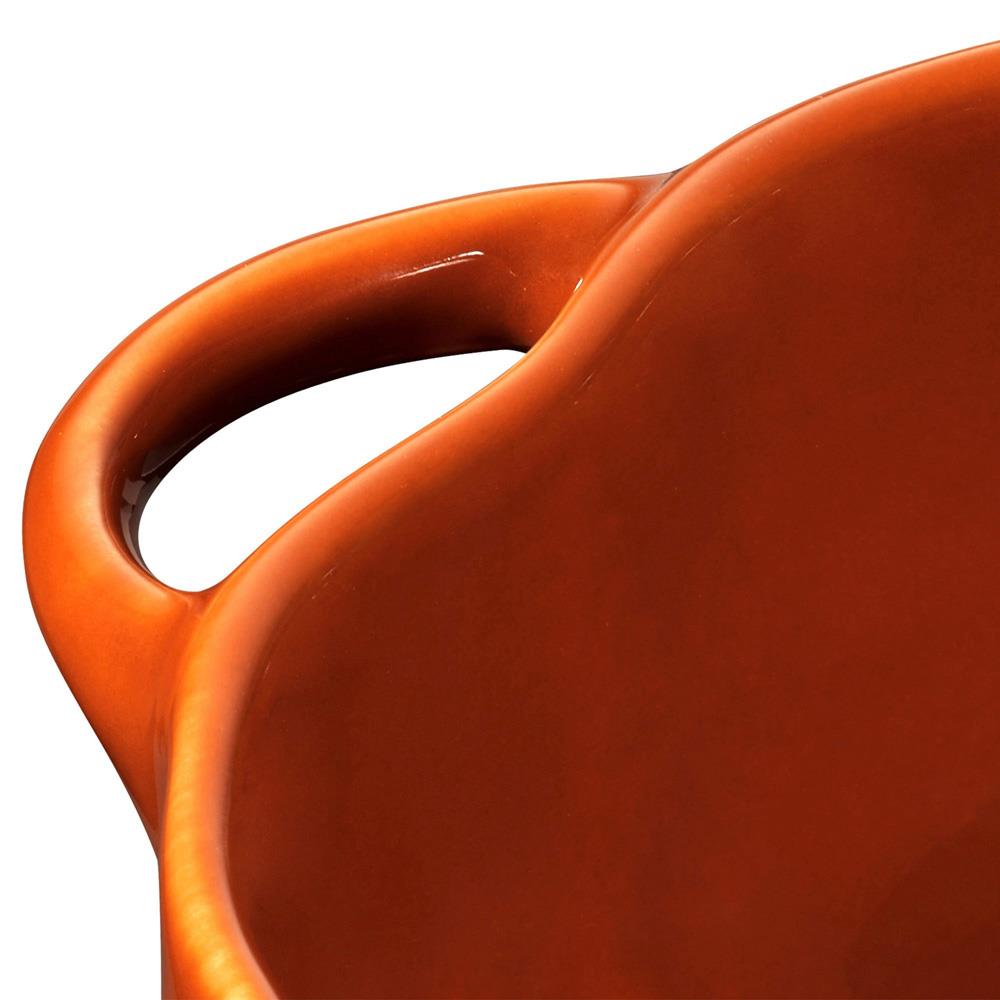 Staub Orange Ceramic Cocotte Pot - 0.5 Quart|
