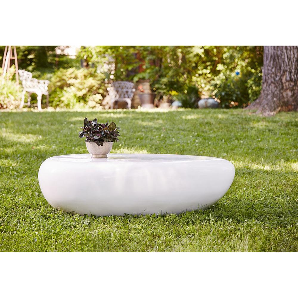 Maxim Modern Classic Resin Outdoor Block Coffee Table - Small|