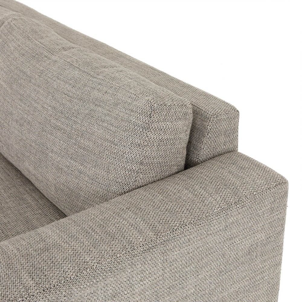 Samira Modern Classic Beige Performance Corner Sectional - 118"|