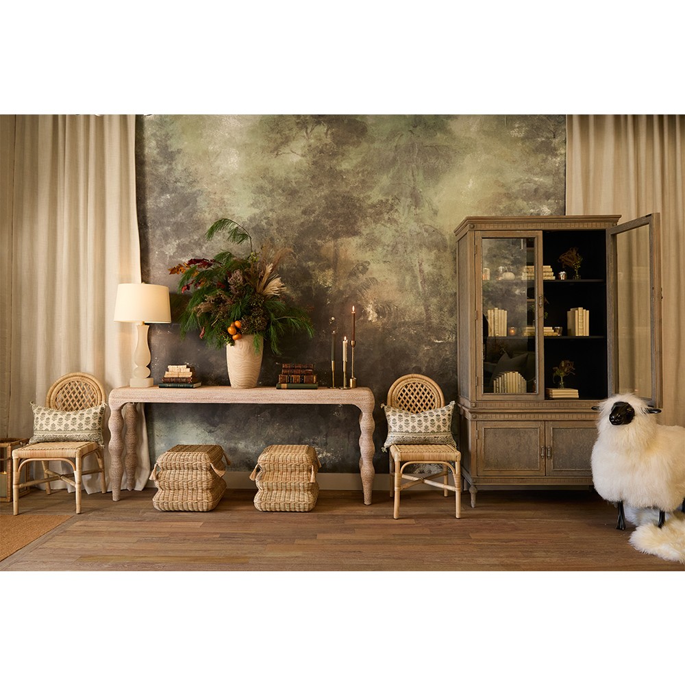 Nylah Modern Classic Ivory Sheepskin Rug - 6'x8'|