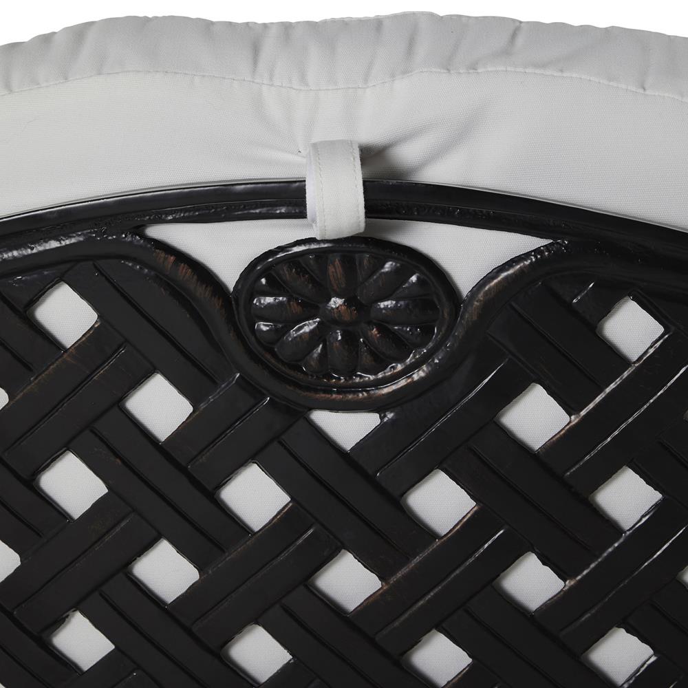 Provance Ancient Earth White Cushion Outdoor Chaise Lounge|