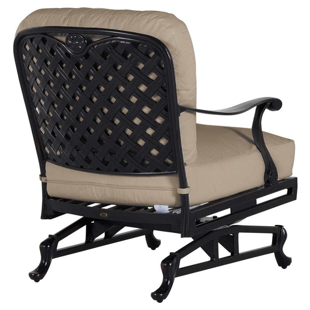 Provance Ancient Earth Beige Sunbrella Outdoor Spring Lounge Chair|