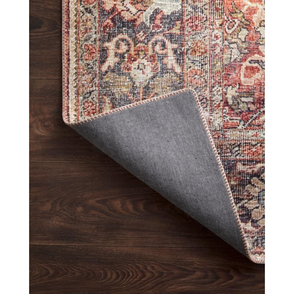 Layla Global Bazaar Orange Patterned Rug - 3'6"x5'6"|