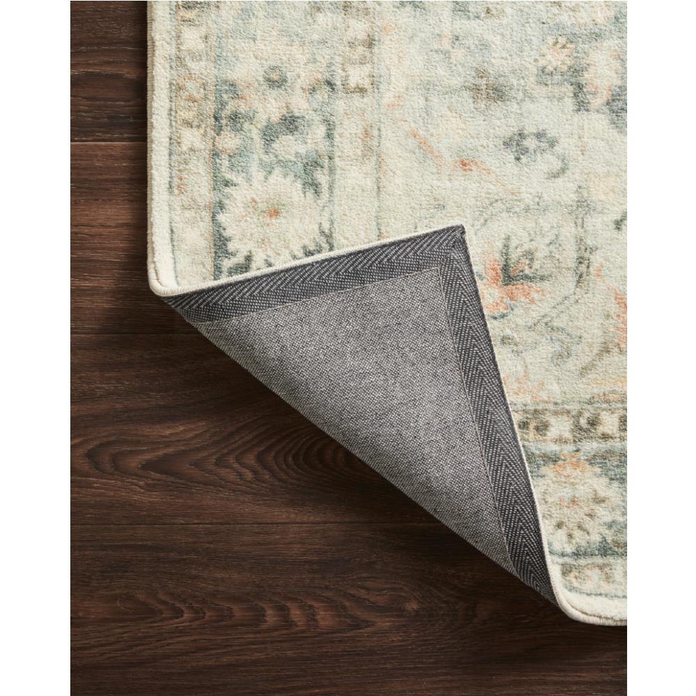 Rosette French Country Green Medallion Patterned Rug - 3'3"x5'3"|