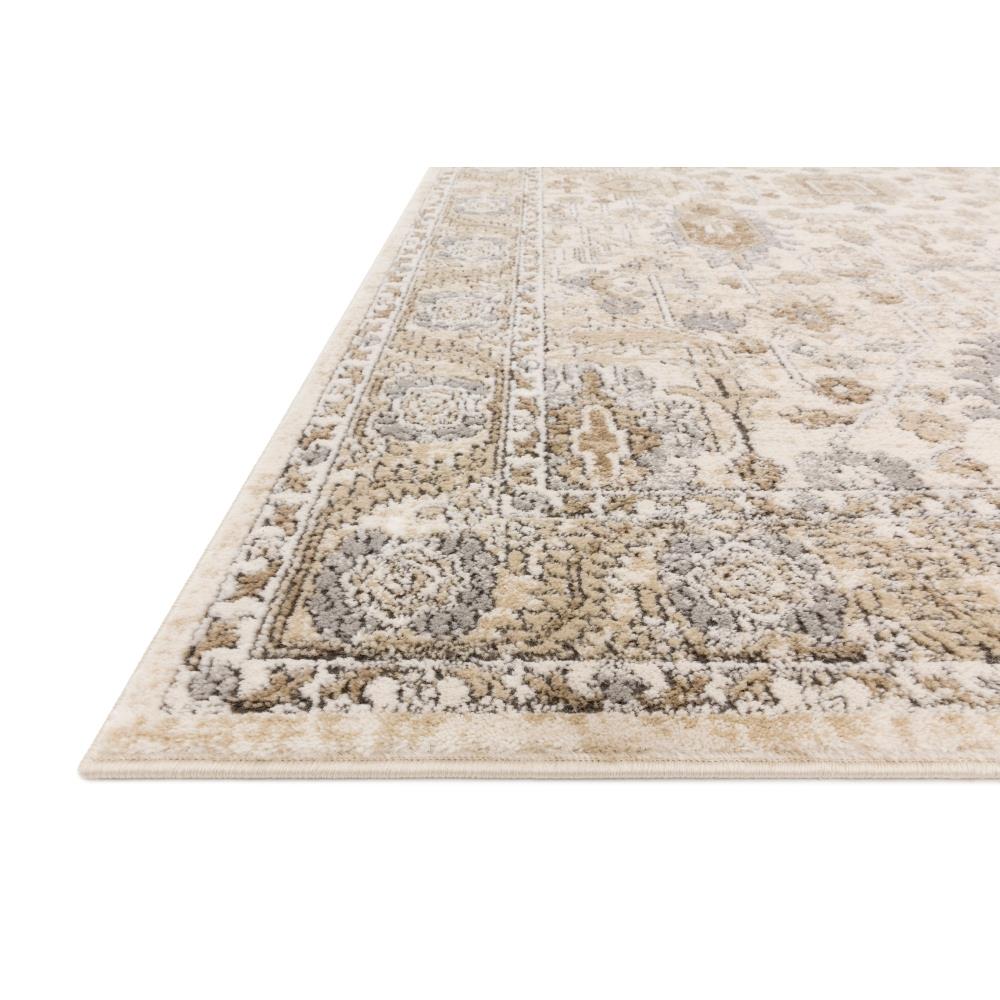Teagan Global Bazaar Beige Patterned Rug - 3'4"x5'7"|